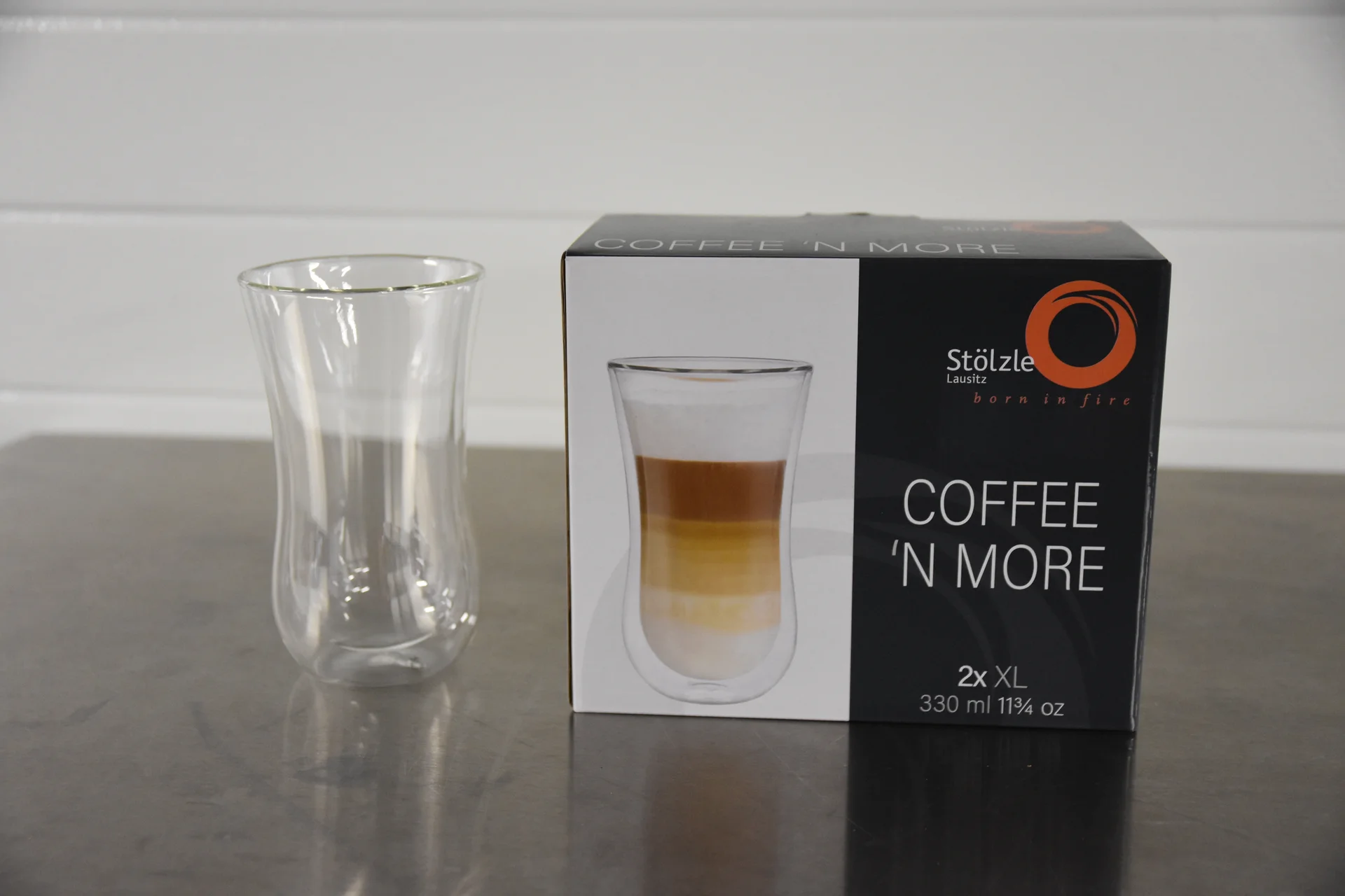 Koffieglazen (per 2)