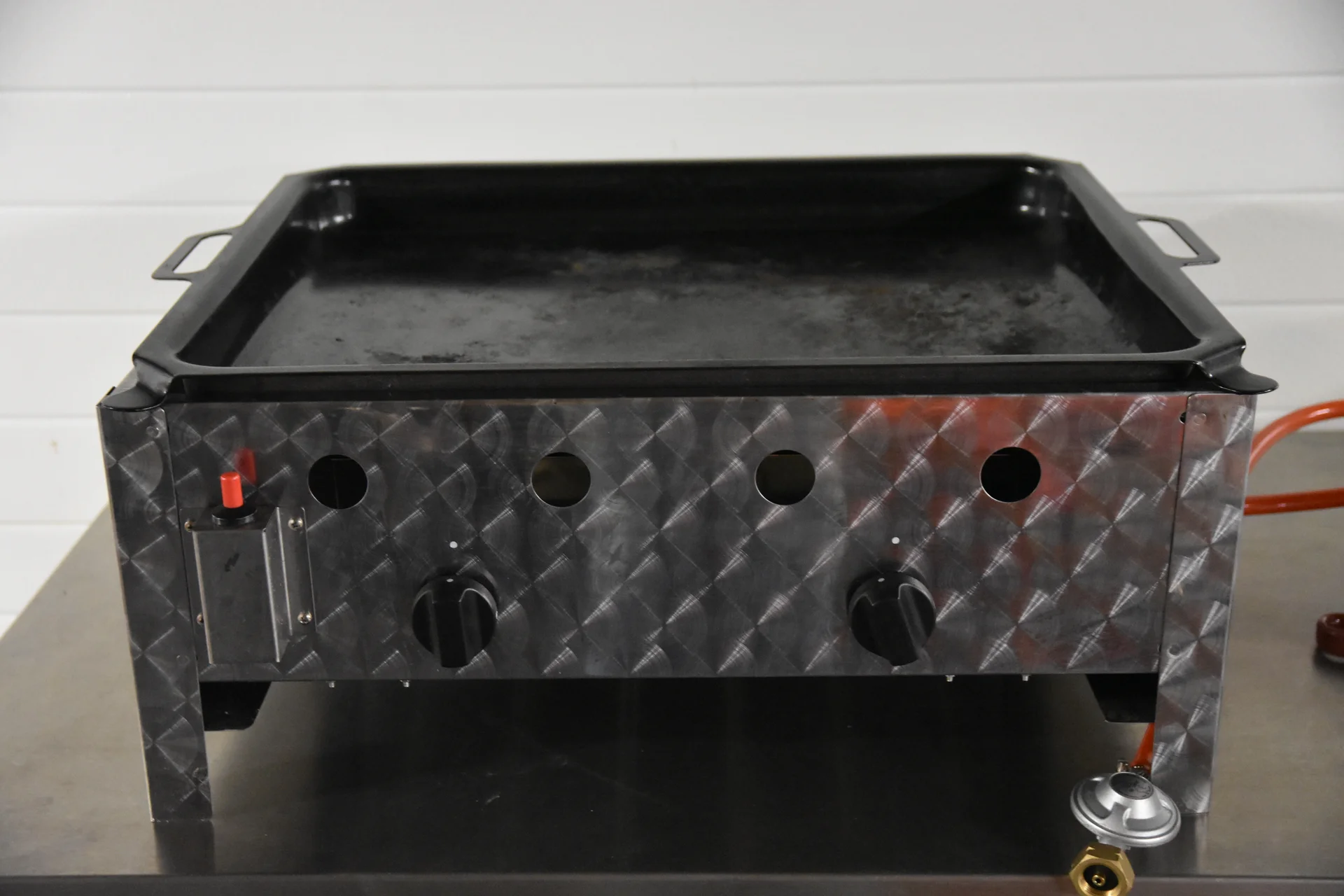 Bakplaat op gas - 1